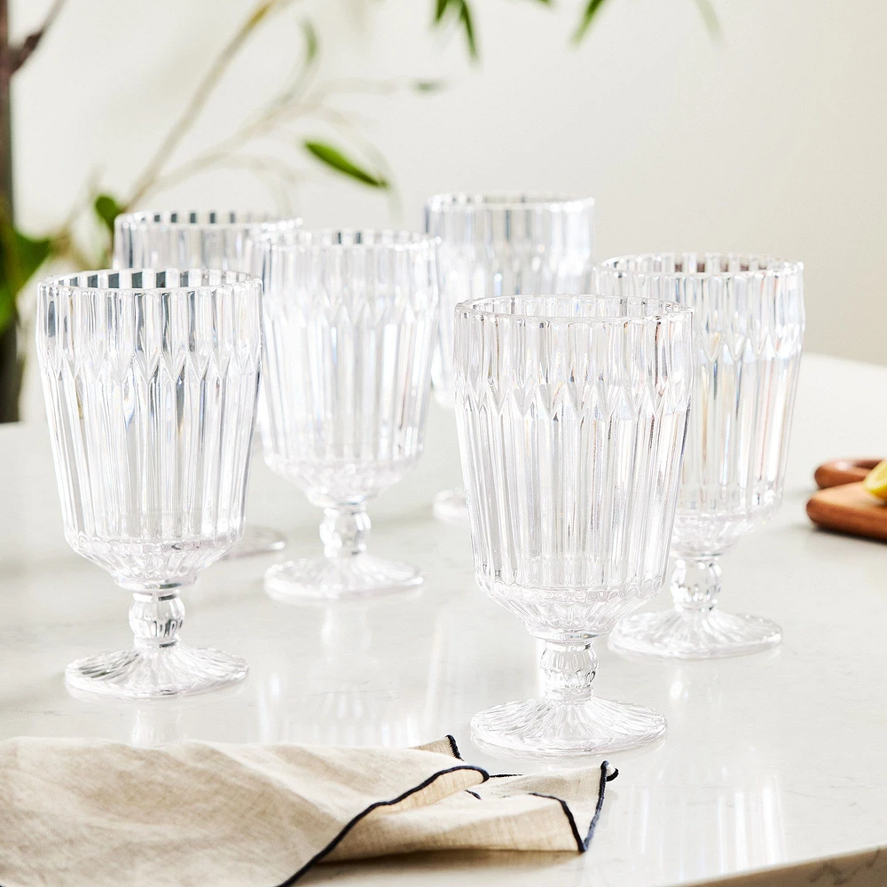 Archie Wine Glasses (Set of 6) | West Elm