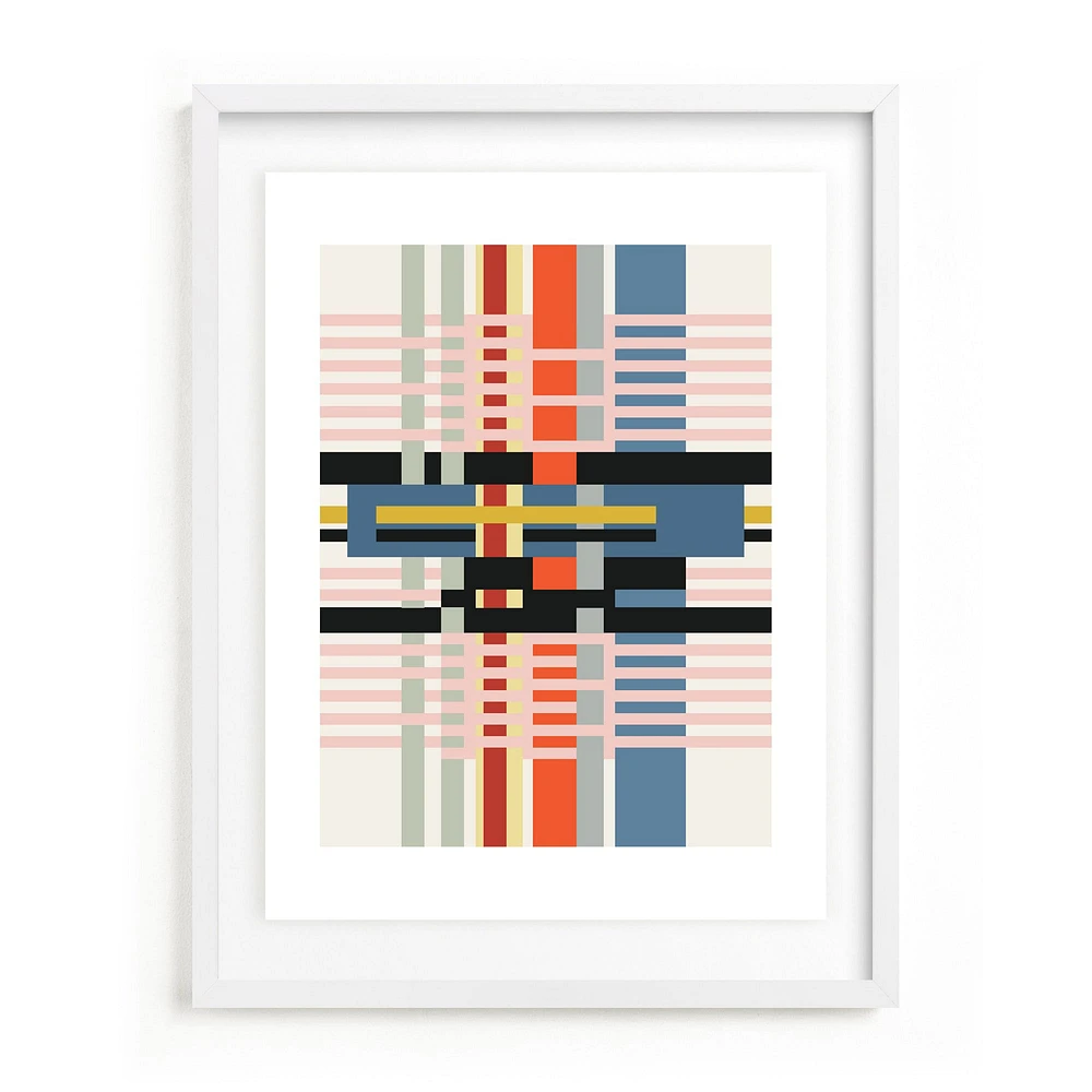 Weaving Framed Wall Art by Minted for West Elm |