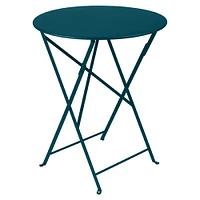 Fermob Metal Outdoor Round Bistro Table (24" – 38") | West Elm