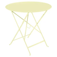 Fermob Metal Outdoor Round Bistro Table (24" – 38") | West Elm