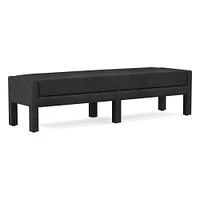 Scarlett Leather Bench | West Elm