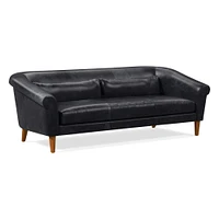 Parlor Leather Sofa (60"–82") | West Elm