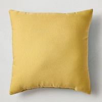 Sunbrella® Indoor/Outdoor Canvas Pillow | West Elm