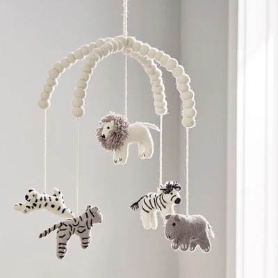 Felted Animal Safari Mobile | West Elm