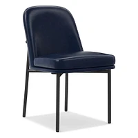 Jack Metal Frame Leather Dining Chair | West Elm