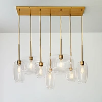 Sculptural 7-Light Pebble Chandelier | West Elm