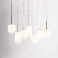 Sculptural 7-Light Pebble Chandelier | West Elm