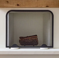 Deco Metal Fireplace Screen | West Elm