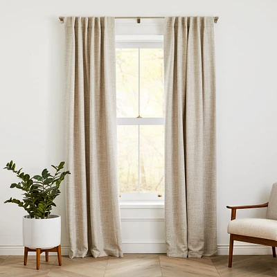 Crossweave Curtain | West Elm