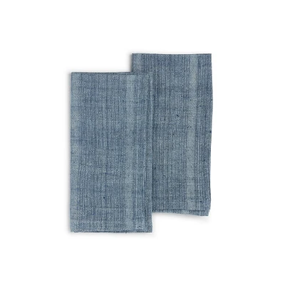 Organic Cotton Hand Woven Napkins (Set of 2) | West Elm