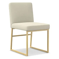 Range Leather Side Dining Chair | West Elm