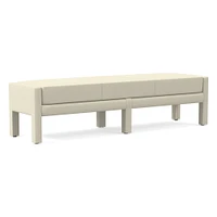 Scarlett Leather Bench | West Elm