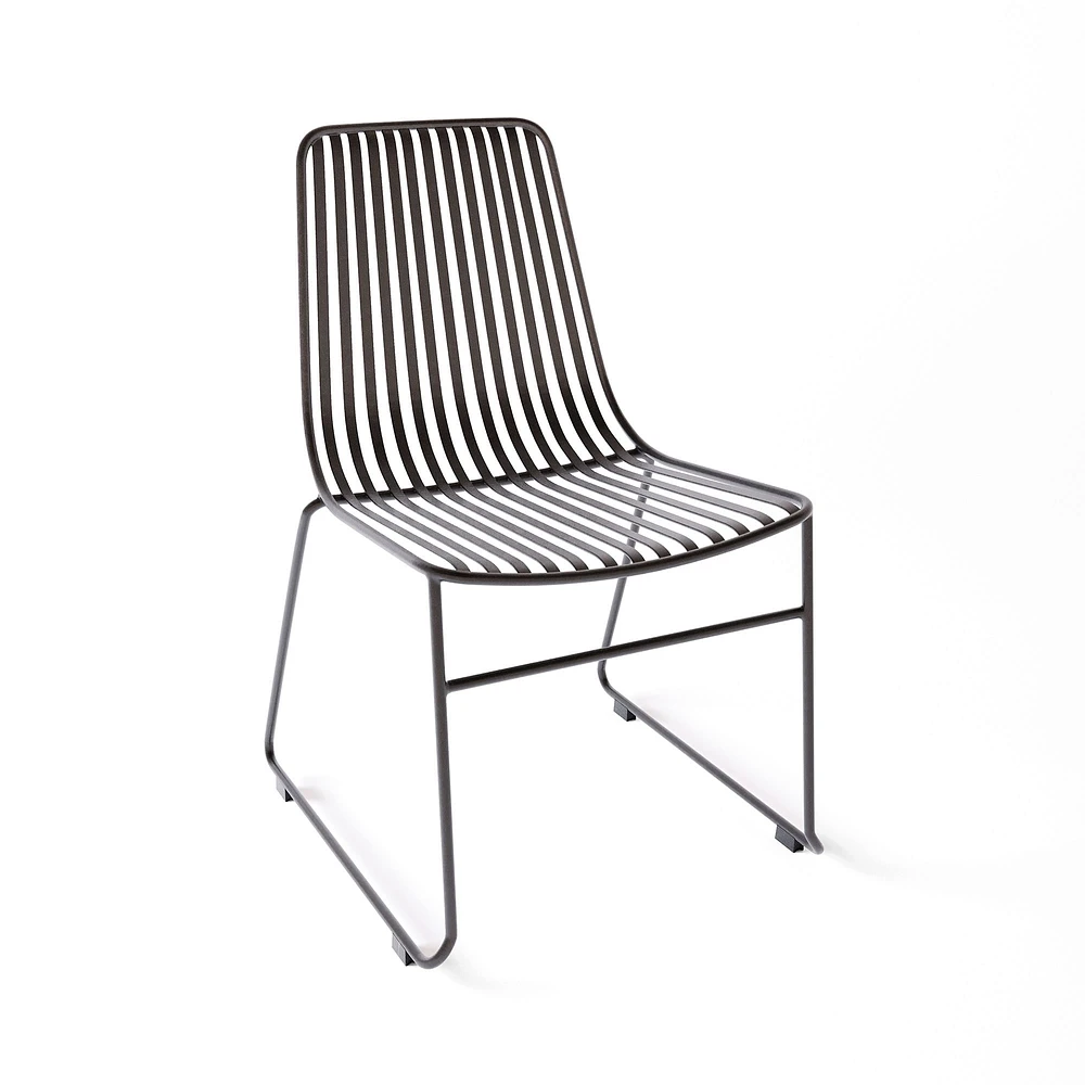 Slope Outdoor Stacking Chair | West Elm