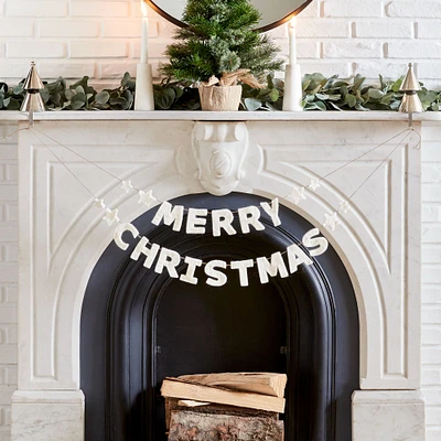 Merry Christmas Garland | West Elm