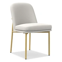 Jack Metal Frame Leather Dining Chair | West Elm