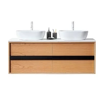 Calvet Floating Double Bathroom Vanity (55"–72") | West Elm