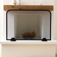 Deco Metal Fireplace Screen | West Elm