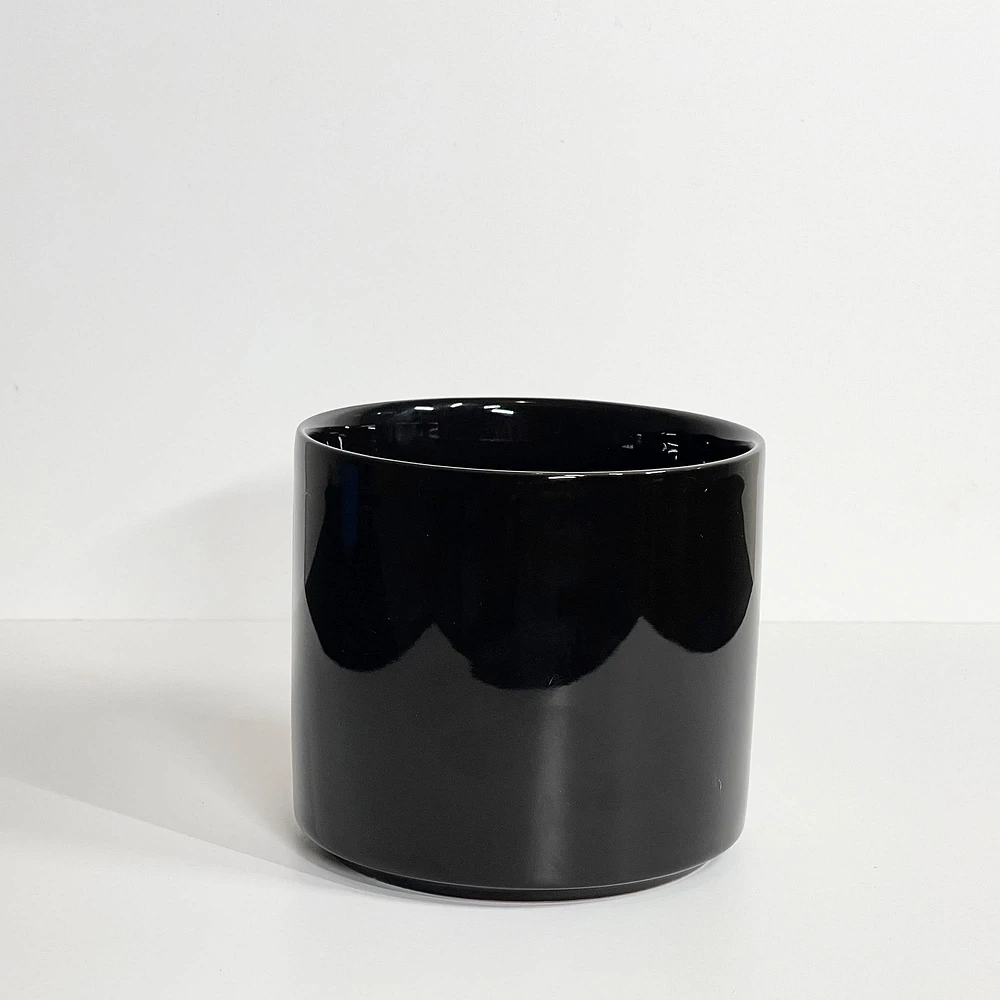 Glossy Cyn Ceramic Planter | West Elm