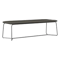 Slope Leather Dining Bench (52") | West Elm