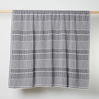 Made*Here New York Lofty Stripe Blanket | West Elm