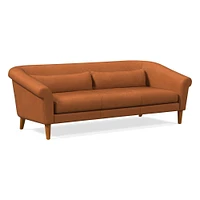 Parlor Leather Sofa (60"–82") | West Elm