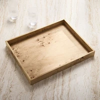 Eden Burled Wood Trays | West Elm