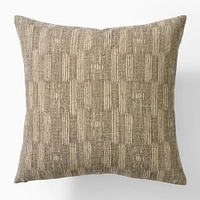 Checkered Ikat Pillow Cover | West Elm