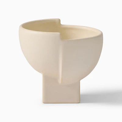 Georgie Ceramic Tabletop Planters | West Elm