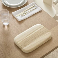 Gaia Teak Wood Serving Board | West Elm