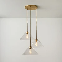 Sculptural -Light Cone Chandelier | West Elm