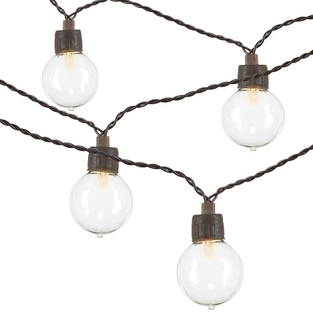 20' Solar-Powered LED String Lights | West Elm