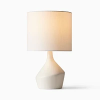 Asymmetry Ceramic Table Lamp | Modern Light Fixtures West Elm