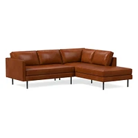Axel 2 Piece Terminal Chaise Sectional | Sofa With West Elm