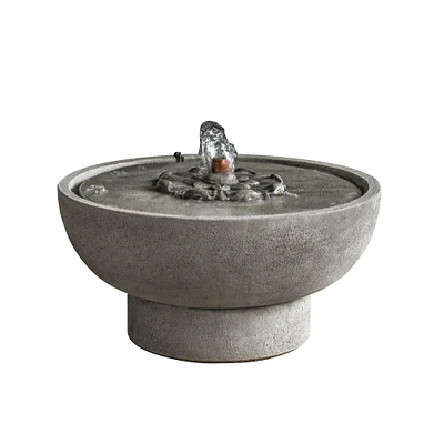 St. Helena Cast Stone Tabletop Fountain | West Elm