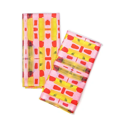 K-apostrophe Jazzie Cloth Napkins (Set of 4) | West Elm