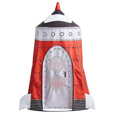 Wonder & Wise Rocket Ship Pop-Up Tent | West Elm