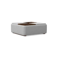 Bowman Storage Ottoman | West Elm