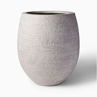 Curved Ficonstone Indoor/Outdoor Planters | West Elm