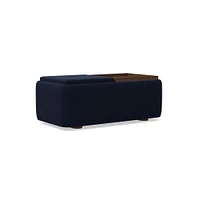 Bowman Storage Ottoman | West Elm