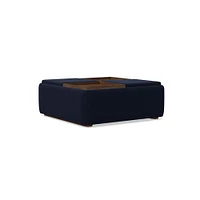 Bowman Storage Ottoman | West Elm