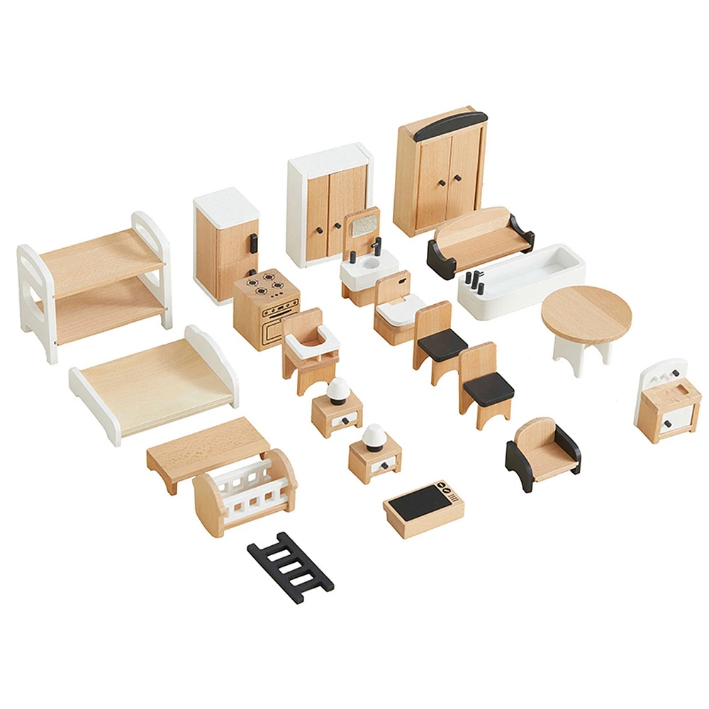 Wonder & Wise Dollhouse Accessories (Set of 24) | West Elm