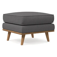 Zander Ottoman | West Elm