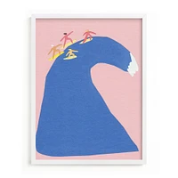 Surf's Up Framed Wall Art by Minted for West Elm Kids |