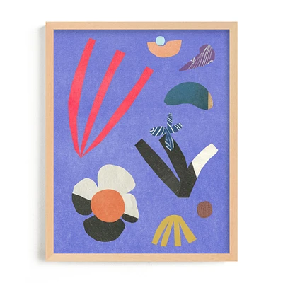 At the Bottom of Ocean Framed Wall Art by Minted for West Elm Kids |