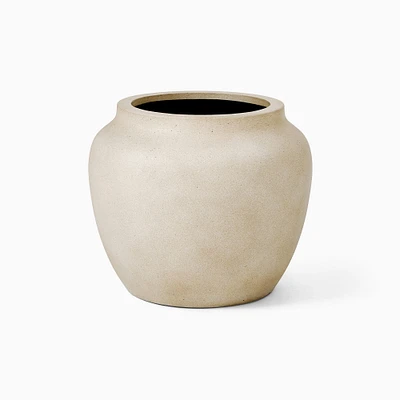 Ronan Ficonstone Indoor/Outdoor Planters | West Elm