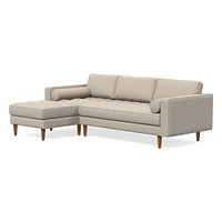 Dennes 2 Piece Chaise Sectional | Sofa With West Elm