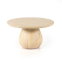 Orb Base Tall Side Table (21.75