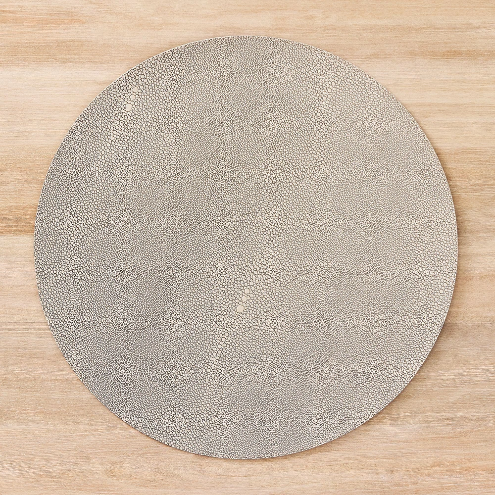 Easy-Care Round Placemats | West Elm