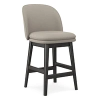 Wayne Swivel Armless Bar & Counter Stools | West Elm