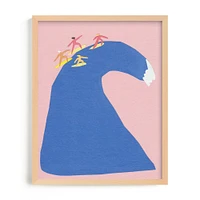 Surf's Up Framed Wall Art by Minted for West Elm Kids |